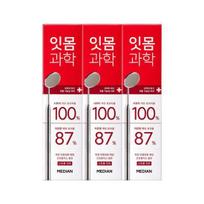 Median Gum Science Toothpaste Strong Mint Triple Plan (120g+120g+120g)