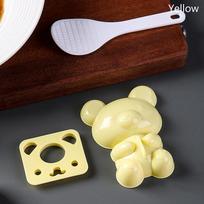 Animacinis Meškiukas Vaikams Ryžių Kamuoliukų Gaminimo Forma Onigiri Forma 3D Bento Dėžutė Suši Virtuvės Įrankiai Gadgetai Sumuštinių Dekoravimo Pjaustyklė Dovana black