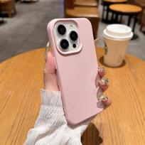 Prabangus silikoninis odinis telefono dėklas su „Litchi Lines“ raštu, skirtas „iPhone 16 15 14 13 12 11 Pro Max X XS XR Max Plus“, minkštas, atsparus smūgiams, visiškai apsauginis dangtelis For iPhone 16 Pro Max beige