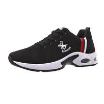 NAUJI Sportiniai Bėgimo Vyriški Batai Oro Pagalvė Tinklelis Kvėpuojantys Vyriški Sportbačiai Nauja Amortizacija Laisvalaikio Batai Lengvi Zapatillas Deporte 7 juoda