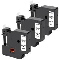 Lot of 3 White Labels compatible Dymo LabelManager 150 280 350 450 LabelPoint 200 300 - Tape 45013 12mm x 7m Phonillico®