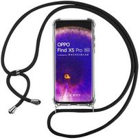 Protective Case - E.F.CONNECTION - OPPO Find X5 Pro - Flexible - Silicone - Black