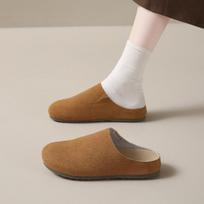 Boken shoes matte flat bottom one pedal soft bottom soft surface comfortable ugly cute Japanese retro Boken shoes single shoes ZY8581 35 ruda