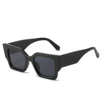 Square Sunglasses, Personalized Rose Red Generous Frame Glasses, Street Sunglasses For Women