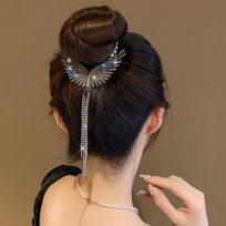 Tassel Hairpin One Size juoda