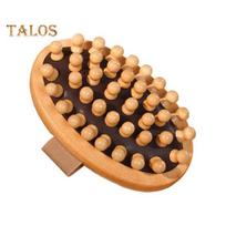 Medinis kūno masažo šepetys su rankena, ergonomiškas, vyrams, moterims, meridianinis, pečių, kaklo, kūno, anticeliulitinis masažuoklis, šveitiklis, Guasha įrankis L