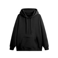 Boys' Trendy Hong Kong Style Loose Fit Solid Hoodie with Custom LOGO Large juoda