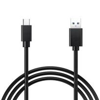 For LG G5/ G5 SE/ G6/ Nexus 5X/ V20: USB 3.0 Type C to Standard USB Type A Charging Cable, 1m long - Black