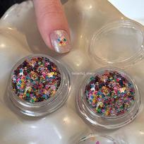 1Jar Mini Sparkling Star Nail Glitter Sparkling Pentagram Nail Decoration Nail Salon Design Cute Accessories Diy Nail Art Design one size