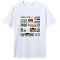 Electronic Music Synthesizer and Drum Machine DJ Hot Sale Clown T-shirt Women T-shirt Fashion Street T-shirt Women Clothing y2k XXXXL