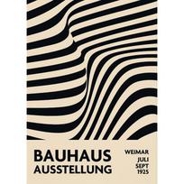 Abstract Bauhaus Minimalism Geometry Posters and Prints Canvas Printing Modern Wall Art Picture for Living Room Home Decor Gifts 21cm×30cm NoFrame