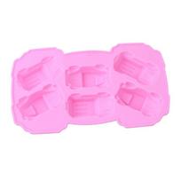 Mini Car Silicone Mold Fondant Cake Chocolate Decorating Baking Tools Mould MIT