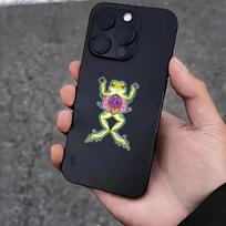Frog Guts Vinyl Sticker Durable for Laptop, Car, Luggage, Skateboard & More - Perfect for Teens, Adults, Creative Decor & Gifting 5PC