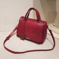 Fashion Oil Wax Leather tassel Women's Messenger Bags Handbag Rivet Retro Brown PU Leather Lady Shoulder Crossbody Bag