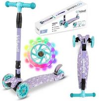 Triratė paspiriama transporto priemonė Kidwell Vento Kitty su Led ratukais