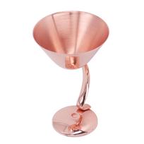 150 ml nerūdijančio plieno martini kokteilių taurė, padengta variu, metalinė vyno taurė, baro reikmenys, rožinio aukso spalvos L(for 6.5-9kg)
