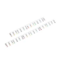 Piano Keyboard Sticker 61 Keys Label Removable Large Note Letter Silicone for Electronic Piano