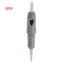 10Pcs Eyebrow Lip Tattoo Cartridge Rotary Micro needle Disposable Sterile Needle (5FP) gray