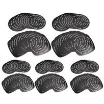 Waxing Machine Cleaning Protection Paper Ring Wax Heater Accessories (50pcs Round 50pcs Quadrate)
