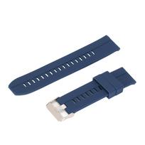 Watch Band Strap 22mm Universal Quick Release Silicone Accessory for Realme Watch 2Blue vidurnakčio mėlyna spalva