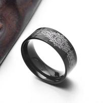 Thai Ethnic Style Pentagram Dharma Ring Thai Buddhist Scriptures Cultural Environment Southeast Asian Characteristic Tourism Souvenirs 12#