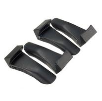 New 4pcs Black Plastic Wheel Rim Clamp Inserts Jaw Protector Guards For Tire Changer