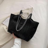 Women's pleated chain designer bags large storage capacity axillary movement ladies shoulder messenger bags new