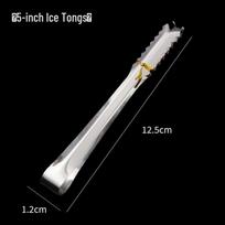 Aukštai temperatūrai atsparios silikoninės ir nerūdijančio plieno maisto žnyplės kepimui ant grotelių ir BBQ Korean BBQ clip - 9 inch / approx. 24 cm white