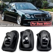 Skirta Mercedes Benz E Class W211 automobilio automatinės greičio perjungimo svirties rankenėlės perjungimo rankenos rutulinis odinis bagažinės dangtis CLASSIC AVANTGARDE
