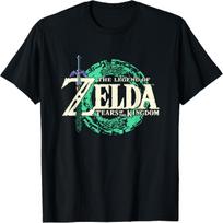 The Legend of Zelda Tears of the Kingdom Link Front & Back T-Shirt S įvairiaspalvis