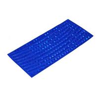 Cross Bicycle Reflective Rim Stickers - Mountain Bike Steel Wheel Cycling Accessories J136 mėlyna