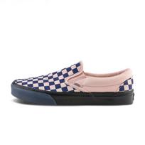 Vans Classic Slip-On Laisvalaikio Madingi Paprasti Universalūs Patvarūs Žemi Drobės Batai Unisex sportbačiai Rožiniai VN000EACGLE 42 gray