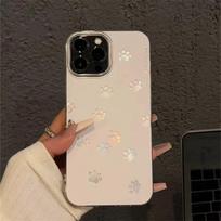 Cartoon Cat Paw iPhone Case for Models 11 to 17 Pro Max iPhone 11 Pro beige