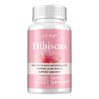 Ekologiškos hibisko kapsulės, augalinės kilmės, ekologiški žiedadulkės, lengvai įsisavinamos, tinka suaugusiems. 120*1 pink