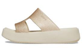 Crocs Getaway Platform H Strap Sandals 'White Brown' Women's 209667-160 36-37 beige
