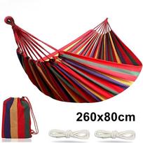 Ultra-Light Nylon Hammock Swings Camping Hanging Hammocks for Outdoor 1-2 Persons Travel Hiking Tourist Beach Garden Hamacs Rede