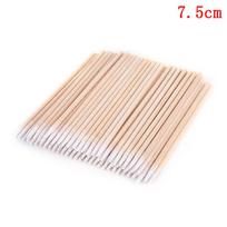 100X nuolatinis tatuiruotės makiažas Microblading medvilninis tamponas Bud Cosmetics Stick 7.5CM