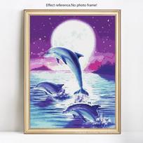 5D „pasidaryk pats“ deimantinis piešimas gyvūnams Viso apvalaus kalnų krištolo paveikslų siuvinėjimo išpardavimas deimantų 20X30 blue