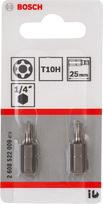 Atsuktuvų antgalių komplektas Bosch 2608522012, T25H, 25 mm, 1/4"