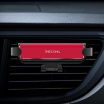 „Gravity“ mobiliojo telefono laikiklis, skirtas automobilyje montuojamas oro ventiliacijos klipas GPS laikiklio stovo laikiklis Be magnetinio telefono laikiklio, skirto „iIPhone Xiaomi“ raudona