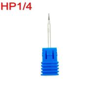 1 vnt HP volframo karbido apvalios rotacinės kapos Dantų karbido kapos nuo 0,5 iki 3,1 mm aukštos kokybės odontologijos instrumentas HP1/4 blue