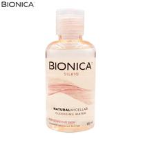 Natūralus micelinis valomasis vanduo BIONICA Slikio, jautriai odai, dermatologiškai patikrintas, 65 ml. - Tailando odos priežiūra 65 ml white
