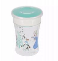 Vaikiškas puodelis Nuk Frozen Magic, 230 ml, 9 mėn., plastikas, skaidri sp.