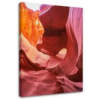Canvas print, Red rocks Antelope Canyon USA 40x60