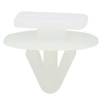 ECF330 10 Pieces Fender Push Type Moulding Retainer White for Vauxhall Opel 122920