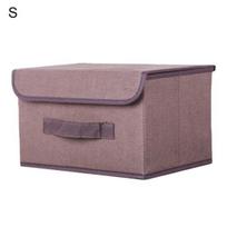 Large Capacity Dust-proof Clothes Box Non-woven Fabric Anti-deform Clothing Organizer Box for Home S kava