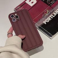 3D Romėniška kolona Minkštas telefono dėklas iPhone 14 12 11 13 Pro Max Mini Xr X Xs 7 8 Plus Madingas 11 spalvų Objektyvo apsaugos dangtelis For iPhne XS Max gray