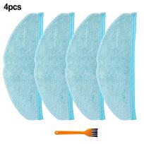 4/10pcs Microfiber Cloths Pad Strong Water Absorption 4 PACK white