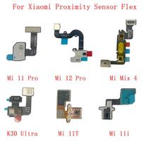 Šviesos artumo jutiklio juostelės lankstus laidas, skirtas „Xiaomi Mi 12 Pro Mix 4 11T 11i X3 GT Redmi K30 Ultra K40“ remontui For Mi 12 Pro gray
