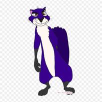 Cartoon Deviantart Whiskers Iron on Heat Transfer Printing Vinyl Patches Sticker for Clothes DIY Appliques Washable Patches blue